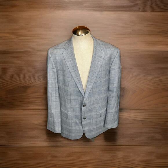 Hugo Boss Mens Two Button Blazer Jacket Size 38R US/ 48R EU